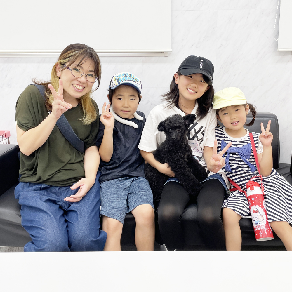 ダニエル、里親さんのお迎え☆